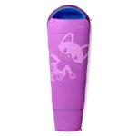 Crossroad FLEXY Juniorský spací vak, fialová, veľkosť 170 cm - pravý zips