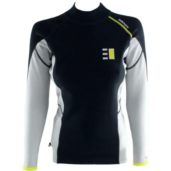 ENTH DEGREE TUNDRA LS Top s dlhým rukávom do vody, čierna, veľkosť