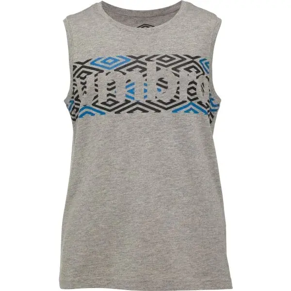 Umbro YORK Chlapčenské tielko, sivá, veľkosť 140-146