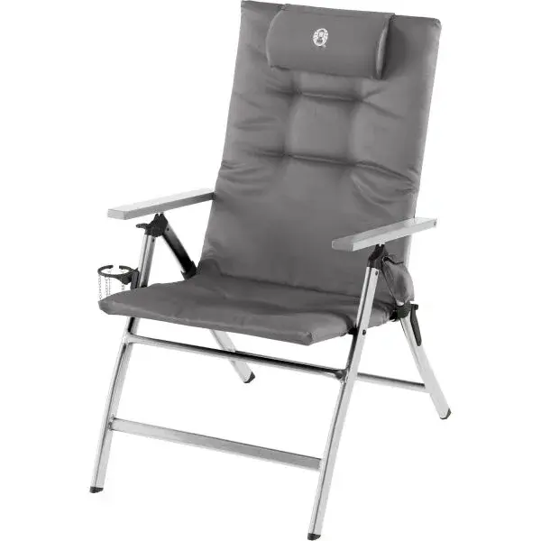 Coleman ADJUSTABLE CAMPING CHAIR Kempingová stolička, sivá, veľkosť