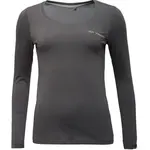 TRIMM BRAVE LADY Dámske tričko s dlhým rukávom, tmavo sivá, veľkosť