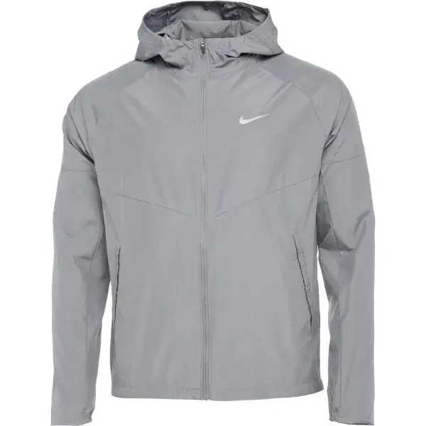 Nike RPL MILER JKT M Pánska bežecká bunda, sivá, veľkosť