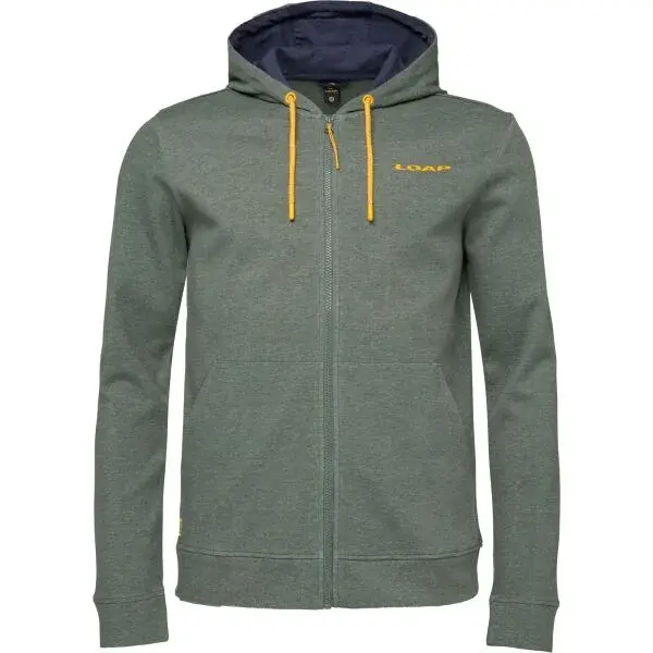 LOAP ECBASAN Pánska mikina, zelená, veľkosť
