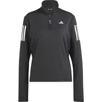 adidas OWN THE RUN HALF-ZIP Pánska bežecká bunda, čierna, veľkosť