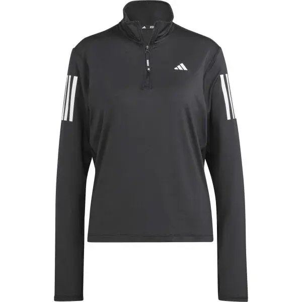 adidas OWN THE RUN HALF-ZIP Pánska bežecká bunda, čierna, veľkosť