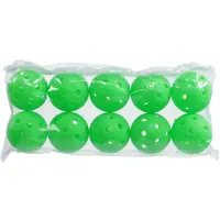 FREEZ PRIME II 10 PCS Florbalová loptička, zelená, veľkosť