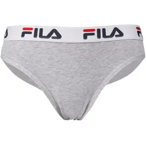 Fila WOMAN BRAZILIAN PANTIES Dámske nohavičky, sivá, veľkosť