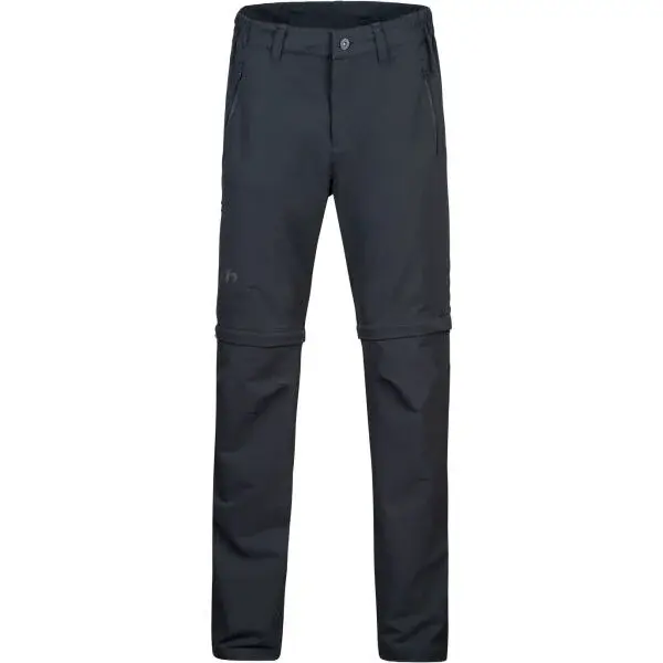 Hannah STRETCH Pánské odopínateľné nohavice, čierna, veľkosť