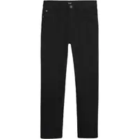 GAP V-STRAIGHT Chlapčenské džínsy, čierna, veľkosť 8Y