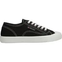 Tommy Hilfiger TJW FOXING SNEAKER CANVAS Dámske tenisky, čierna, veľkosť