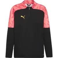 Puma INDIVIDUALFINAL 1/4 ZIP TRAINING TOP Pánska futbalová mikina, čierna, veľkosť