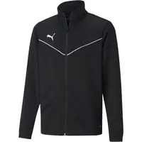 Puma TEAMRISE TRAINING POLY JACKET JR Chlapčenská mikina, čierna, veľkosť