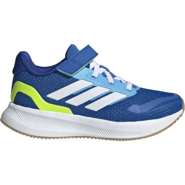 adidas RUNFALCON 5 EL C Detská halová obuv, modrá, veľkosť