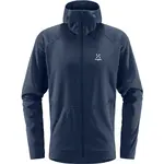 HAGLÖFS SKUTA HOOD Pánska mikina, tmavo modrá, veľkosť