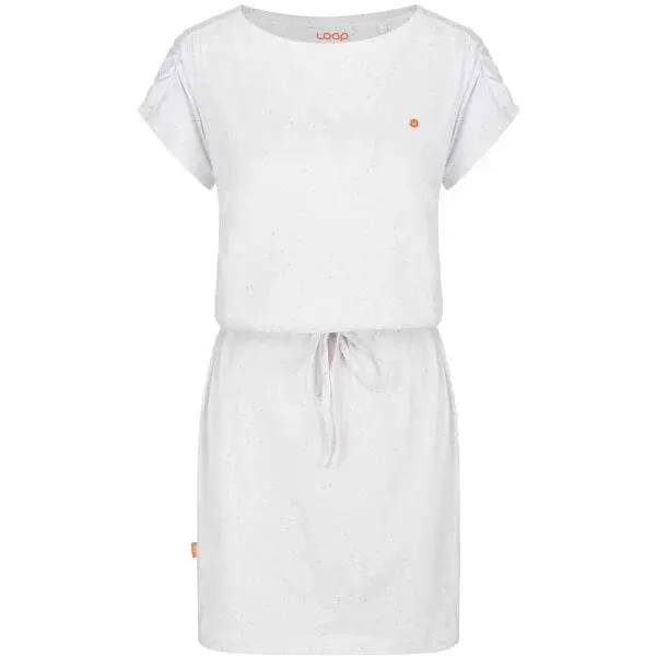 LOAP BURKA Dámske športové šaty, biela, veľkosť