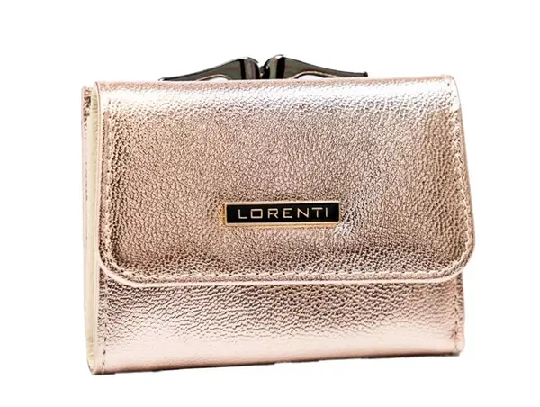 Luxusní dámská kožená peněženka Lorenti Dystas, růžová