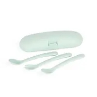 Miniland Dolce Súprava príborov pre deti, mätová