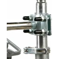 TRIXIE HOLDER FOR DOG BIKE SET Držiak na sedlovú tyč na vodiaci set, strieborná, veľkosť