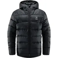 HAGLÖFS BIELD DOWN HOOD M Pánska páperová bunda, čierna, veľkosť