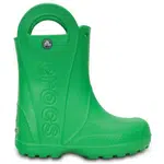 Crocs HANDLE IT RAIN BOOT KIDS Detské gumáky, zelená, veľkosť 24/25