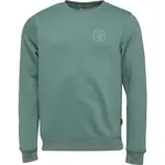BLEND BHIBAI SWEATSHIRT Pánska mikina cez hlavu, zelená, veľkosť