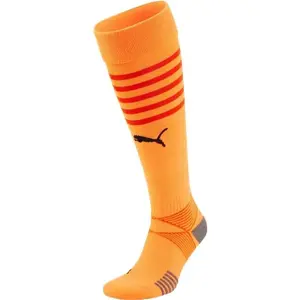 Puma TEAMFINAL SOCKS Pánske futbalové ponožky, oranžová, veľkosť 47-49
