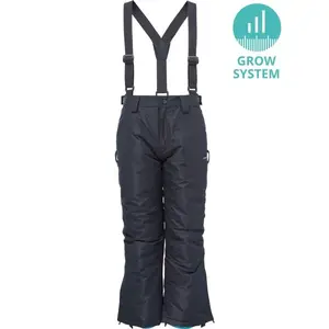 LOAP CUAL GROW SYSTEM Rastúce detské lyžiarske nohavice, tmavo modrá, veľkosť 112-116
