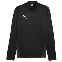 Puma TEAMGOAL TRAINING 1/4 ZIP TOP Pánske tričko, čierna, veľkosť