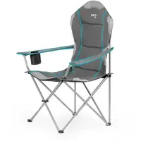 NILS NC3080 Skladacie kreslo, sivá, veľkosť