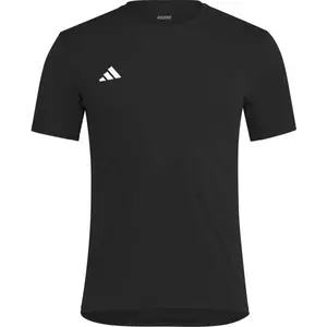 adidas ADIZERO TEE Pánske športové tričko, čierna, veľkosť