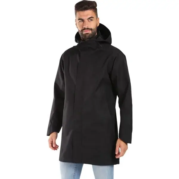 KILPI IVAR Pánsky nepremokavý kabát, čierna, veľkosť