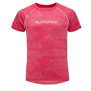 Klimatex DURTE Chlapčenské funkčné tričko, ružová, veľkosť