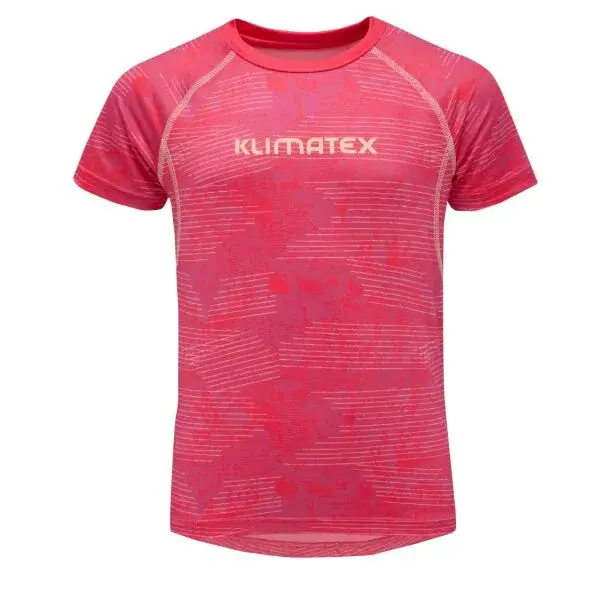 Klimatex DURTE Chlapčenské funkčné tričko, ružová, veľkosť