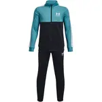 Under Armour CB KNIT TRACK SUIT Chlapčenská  športová súprava, čierna, veľkosť XL