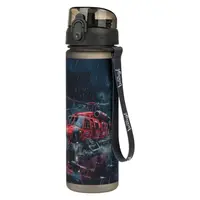 BAAGL ZÁCHRANÁRI 500 ML Tritanová fľaša, tmavo modrá, veľkosť 500 ML