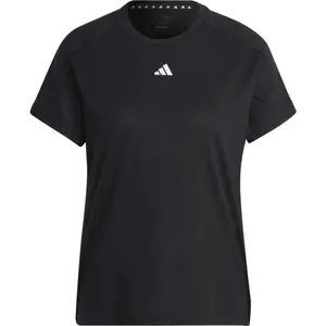 adidas TRAIN ESSENTIALS TEE Dámske športové tričko, čierna, veľkosť