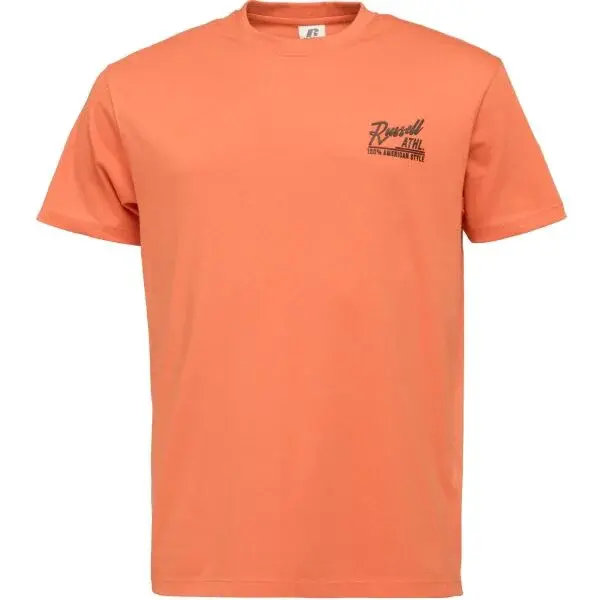 Russell Athletic T-SHIRT Pánske tričko, oranžová, veľkosť