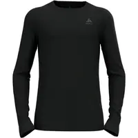Odlo THE NATURAL MERINO 200 Pánske termotričko s dlhým rukávom, čierna, veľkosť