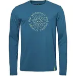 LOAP ALBORG Pánske voľnočasové tričko, modrá, veľkosť