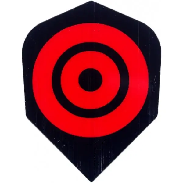 Windson TARGET PLAST 3 KS Letky na šípky štandard, červená, veľkosť