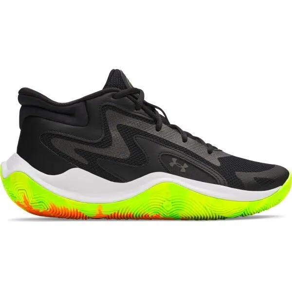 Under Armour JET25 Pánska basketbalová obuv, čierna, veľkosť 47.5