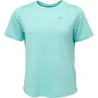 ASICS CORE SS TOP Dámske bežecké tričko, tyrkysová, veľkosť