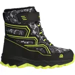 ALPINE PRO GATO Detská zimná obuv, čierna, veľkosť