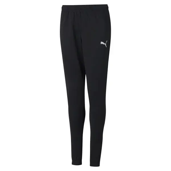 Puma TEAMRISE POLY TRG PANTS JR Chlapčenské športové nohavice, čierna, veľkosť
