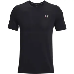 Under Armour RUSH LEGACY Pánske športové tričko, čierna, veľkosť L