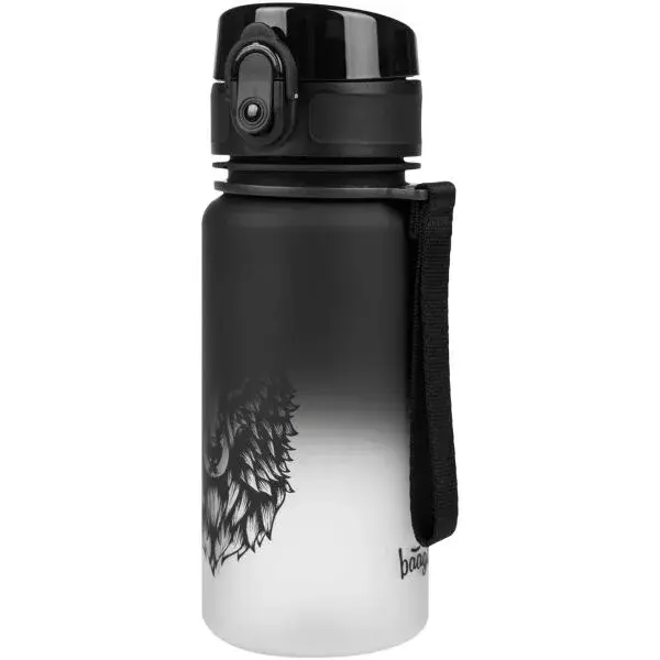 BAAGL GRADIENT VLK 350 ML Tritanová fľaša, čierna, veľkosť 350 ML