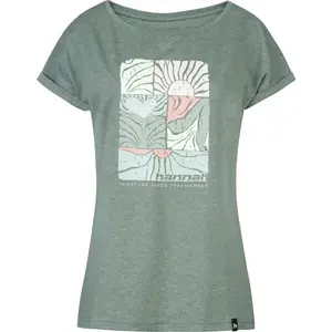 Hannah CHILLI Dámske tričko, svetlo zelená, veľkosť