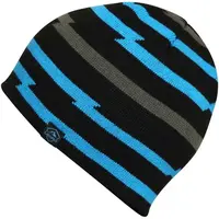 Lewro THEDY Chlapčenská pletená čiapka, čierna, veľkosť 12-15Y