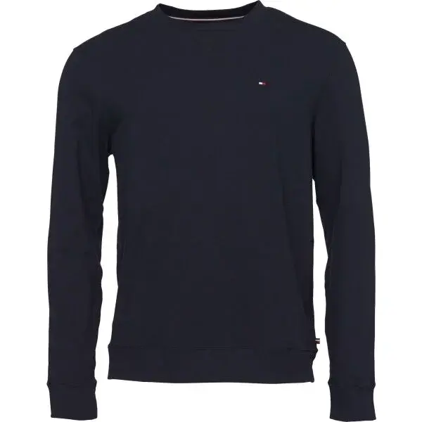 Tommy Hilfiger ESSENTIALS TRACK TOP Pánske pyžamové tričko, tmavo modrá, veľkosť