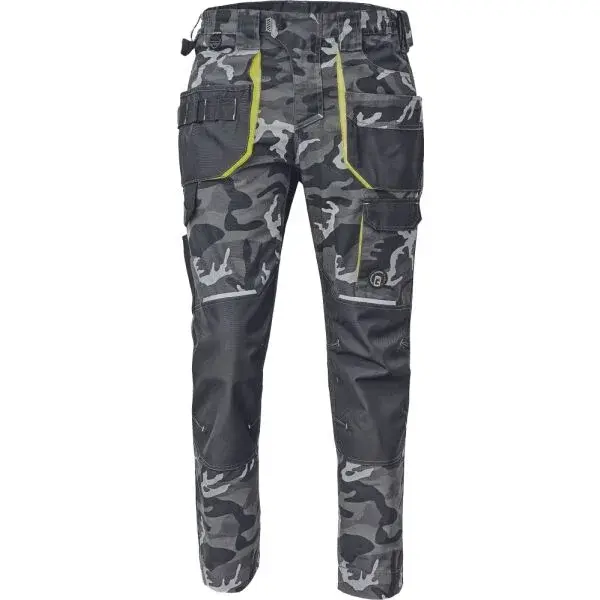 CERVA SHELDON CAMOU Pánske pracovné nohavice, tmavo sivá, veľkosť